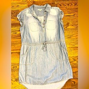 Sonoma lightweight denim dress -Medium
